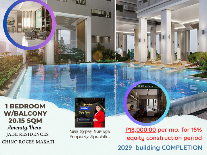 Pre selling 1-bedroom Condo For Sale in Makati Metro Manila