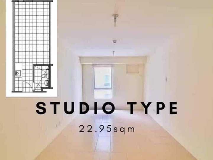 STUDIO TYPE 22.95 RENT TO OWN CONDO 63K DP MOVE IN AGAD IN 7 - 14 DAYS