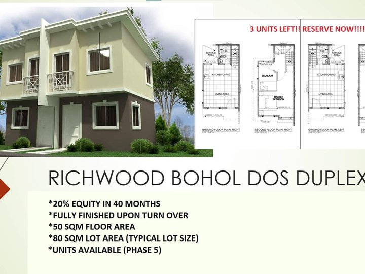 2bedroom Duplex / Twin House For Sale in Dauis Bohol [House and Lot 🏘️