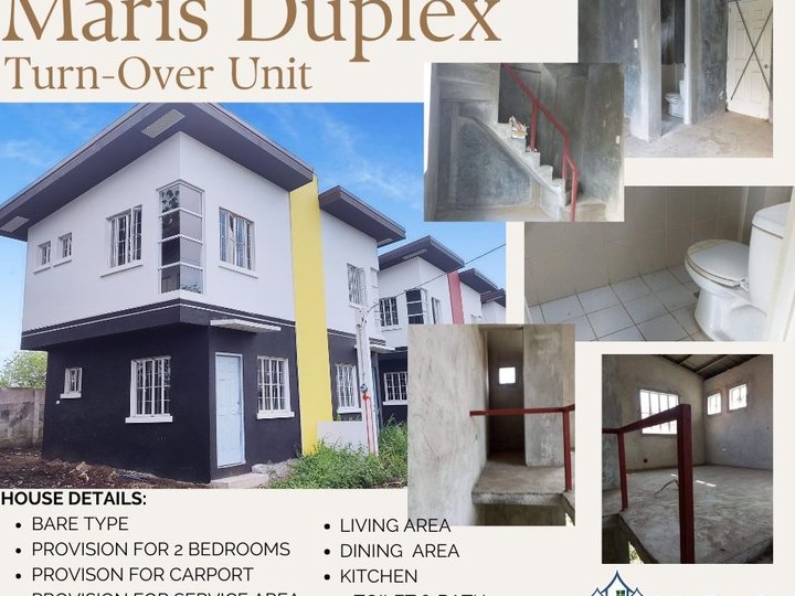 Baretype duplex for sale in Tiaong Quezon