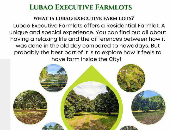 Pre Selling Executive Residential Farm Lot