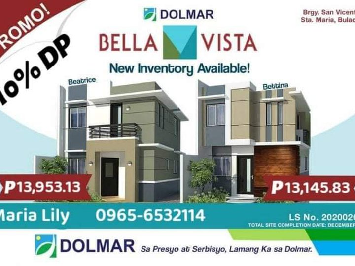 10% Downpayment Payable in 24mos