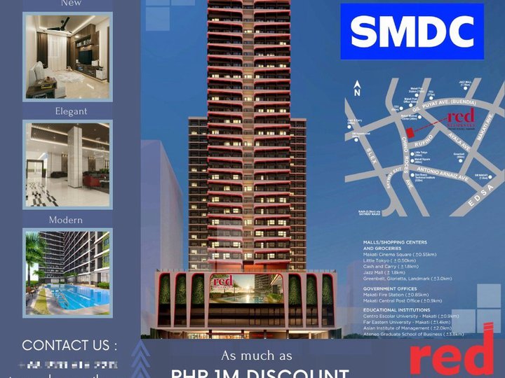 RED RESIDENCES by SMDC in Chino Roces Makati City
