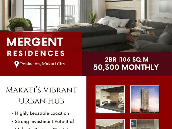 Mergent Residences Condo Property in Poblacion Makati City by ALVEO an Ayala Land Company