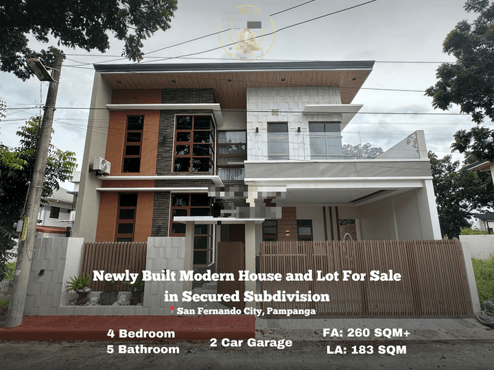 Ready For Occupancy 4-bedroom Single Detached House For Sale in San Fernando Pampanga