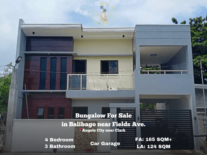 Modern House Pre-Owned 3-bedroom Single Detached House For Sale in Magalang Pampanga