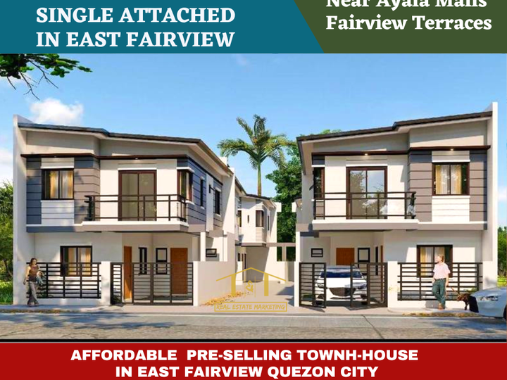 3 BEDROOMS SINGLE ATTACHED HOUSE AND LOT NEAR FAIRVIEW CENTER MALL