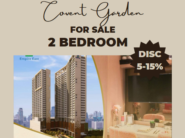 2 bedroom 17k Monthly Ready for Occupancy PUP Ubelt Sta. Mesa Covent
