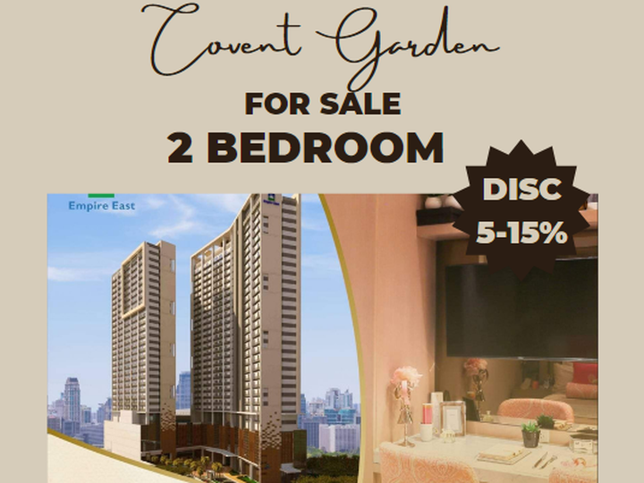 2 bedroom Ready for Occupancy PUP Ubelt Sta. Mesa Covent