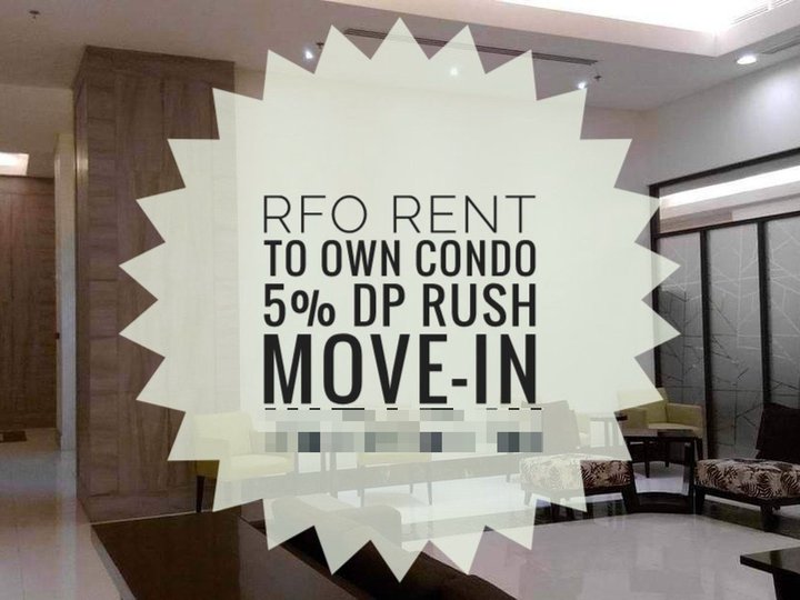 RFO Condo Studio Ortigas RUSH MOVE IN RENT To OWN Pioneer Woodlands