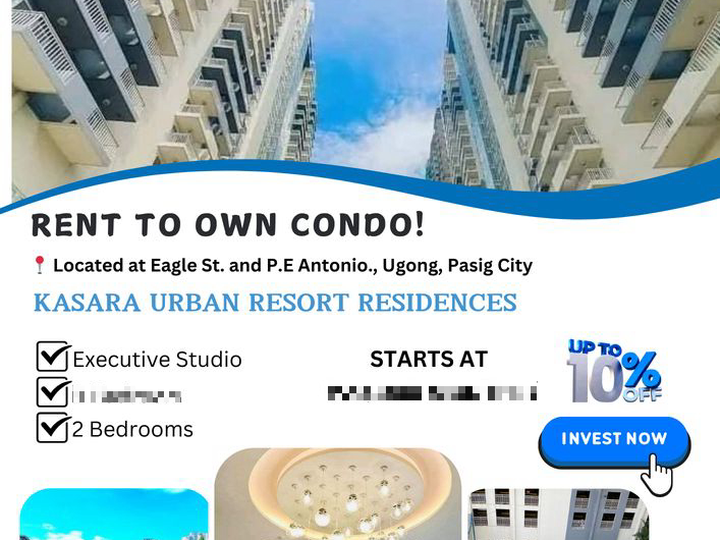 RENT TO OWN CONDO(RFO) & PRE-SELLING