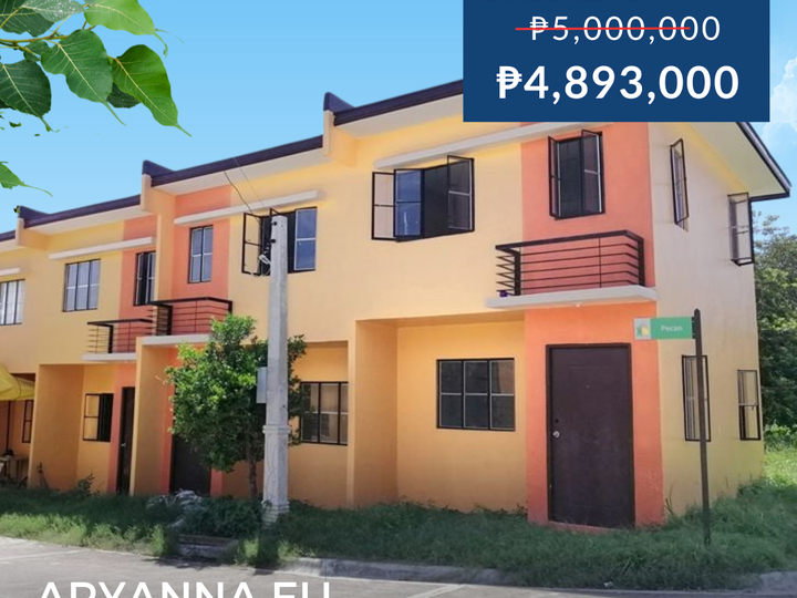 Ready For Occupancy 2-bedroom Townhouse For Sale in Carcar Cebu