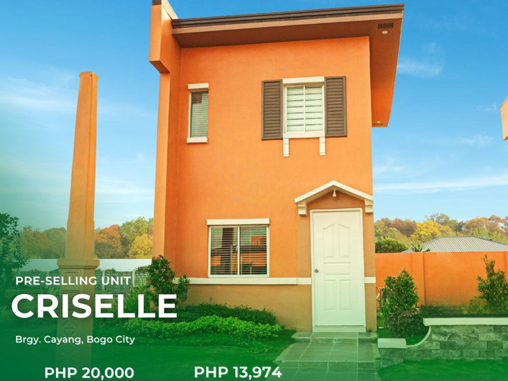 63 SQM Pre-selling Unit with 2BR in Camella Bogo