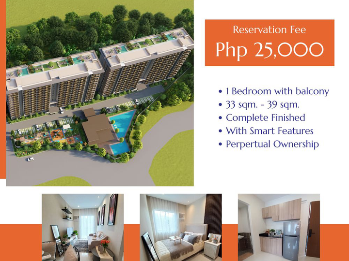 33.96 sqm 1-bedroom Condo For Sale in Antipolo Rizal