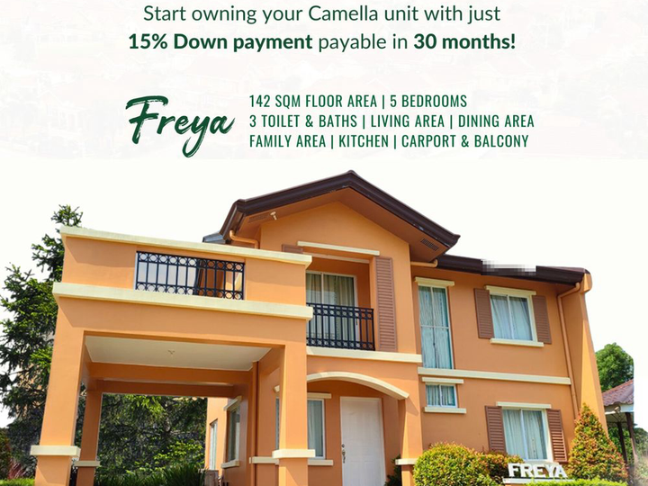 5-bedroom Single Attached House For Sale in Cauayan Isabela