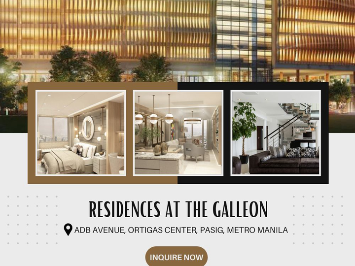 The Galleon 70sqm 1-BR Condo For Sale in Ortigas Pasig Metro Manila