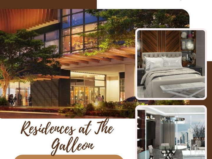 Residences at the Galleon 70sqm 1-BR Condo For Sale in Ortigas Pasig