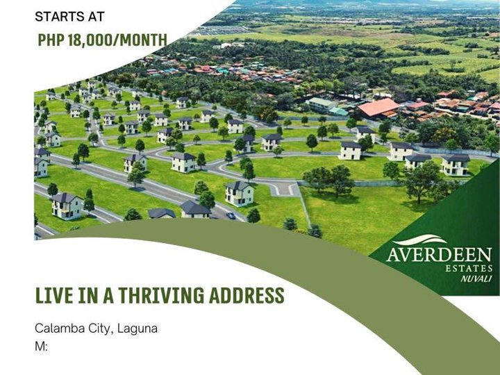 Residential Lot For Sale in Nuvali pre selling lot affordable lot