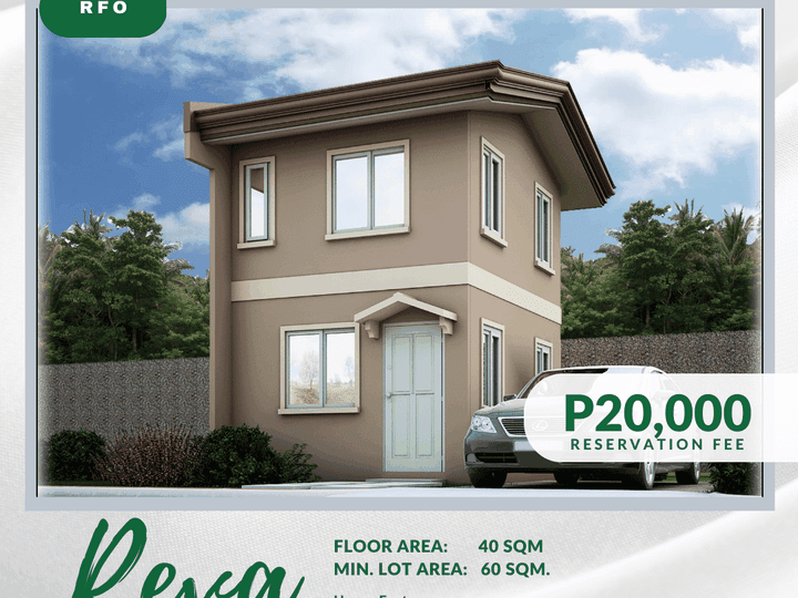 Reva SF, Move-in Ready at Camella Negros Oriental, Dumaguete