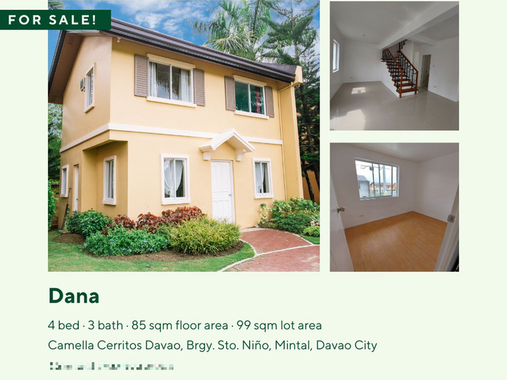 RFO House and Lot for Sale in Davao City