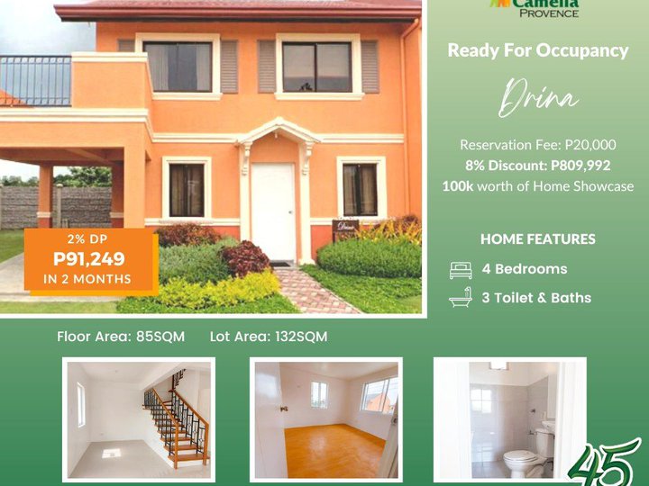 READY FOR OCCUPANCY HOUSE AND LOT IN MALOLOS BULACAN