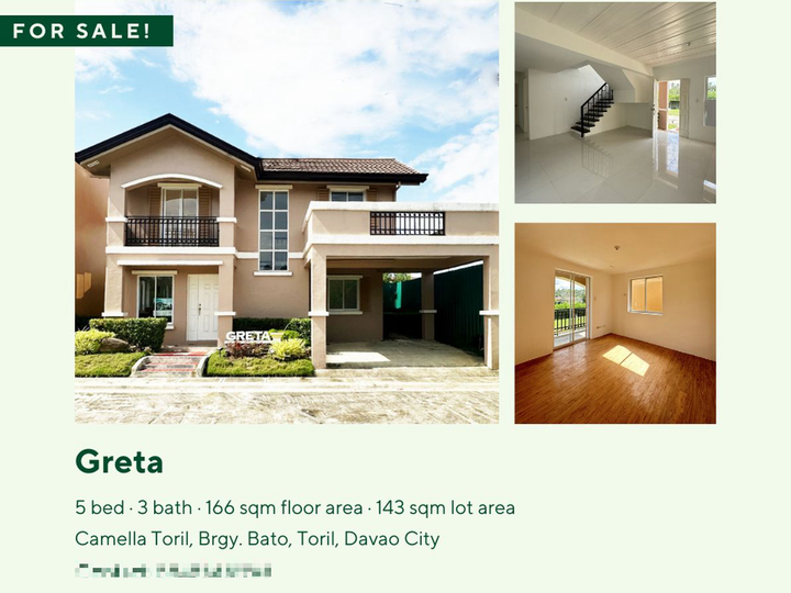 RFO House and Lot for Sale in Davao City