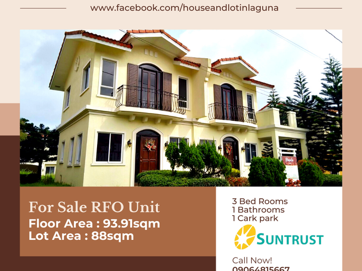 Ready for occupancy house and lot for sale near tagaytay