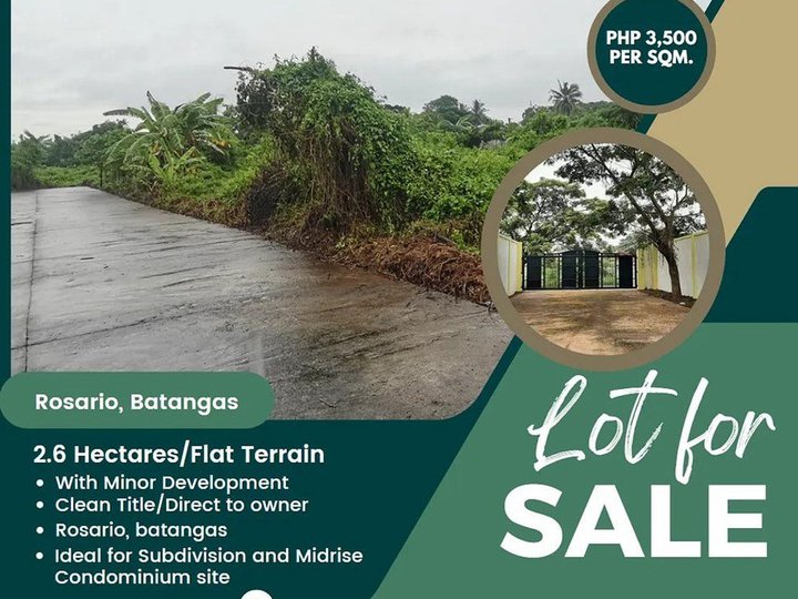 Rosario Batangas Big Lot for Sale
