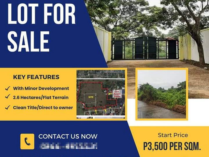 RESIDENTIAL/COMMERCIAL LOT FOR SALE
