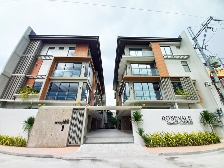 Brand New 4-Storey Townhouse in Manila for Sale