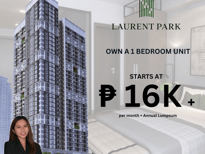 42.00 sqm 1-bedroom Condo For Sale in Araneta City | Laurent Park