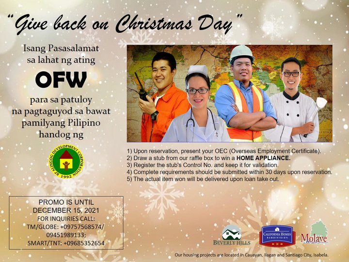 OFW Dream House Promo