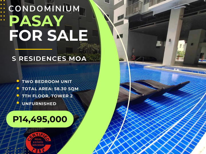 Discounted 2-bedroom Condo For Sale By Owner in Bay City MOA Pasay