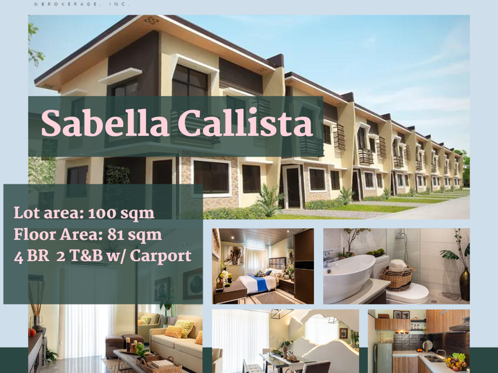 4BR Callista Single Attached House For Sale in General Trias Cavite