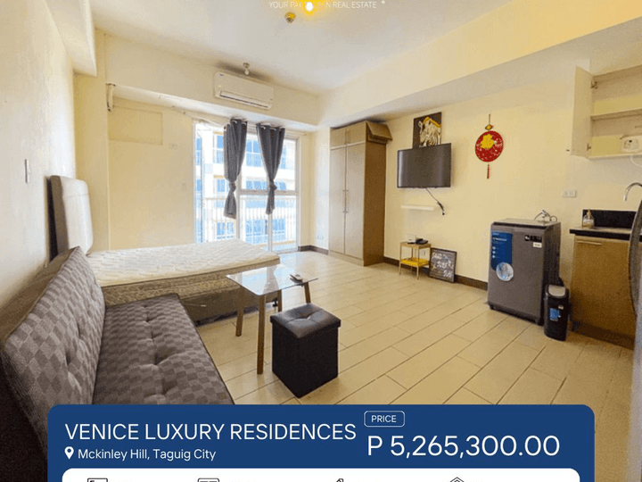 Condo for Sale in Taguig City at the Venice Luxury Residences