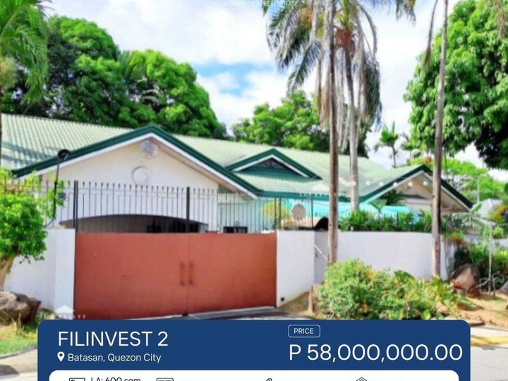 House and Lot for Sale in Filinvest 2 along Quezon City