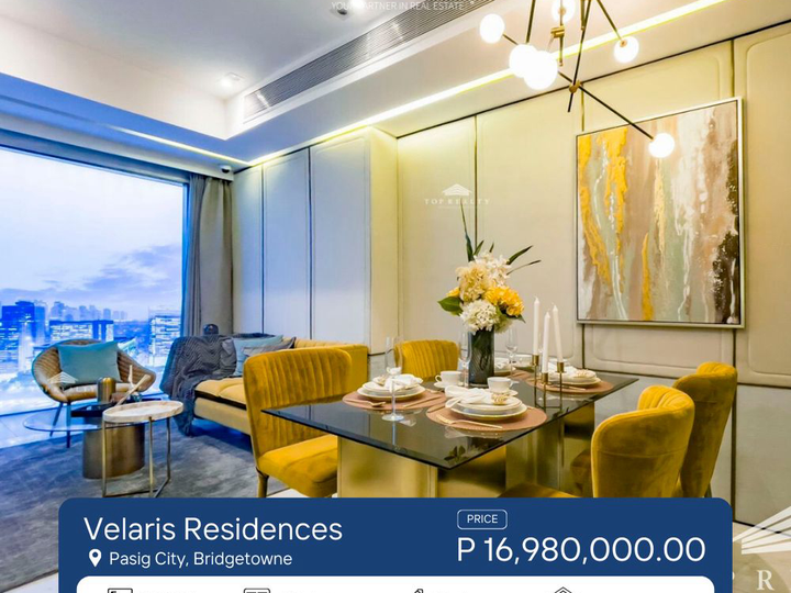 60 sqm 1 Bedroom Condo For Sale in Pasig Metro Manila