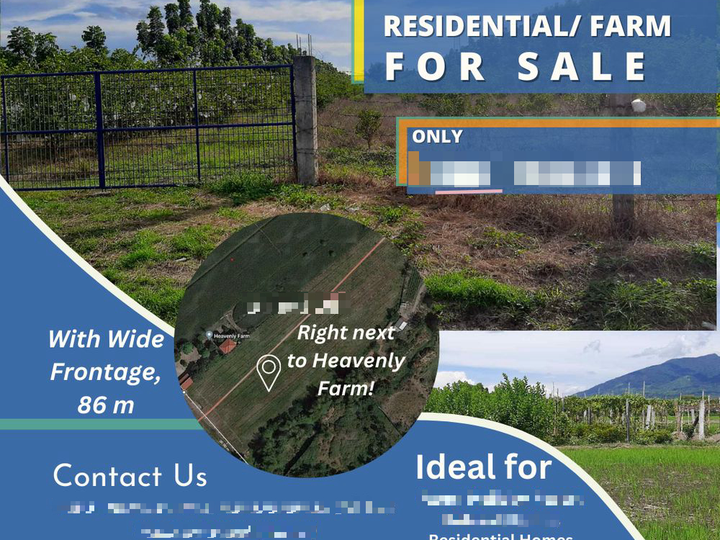 14,448 sqm Residential Farm Lot For Sale in Magalang, Pampanga