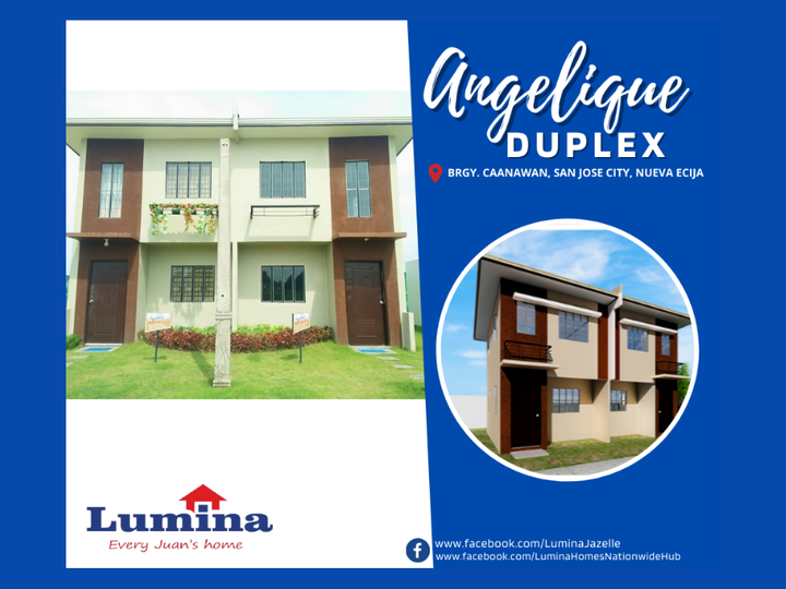 2-BR Angelique Duplex for Sale | Lumina San Jose Nueva Ecija