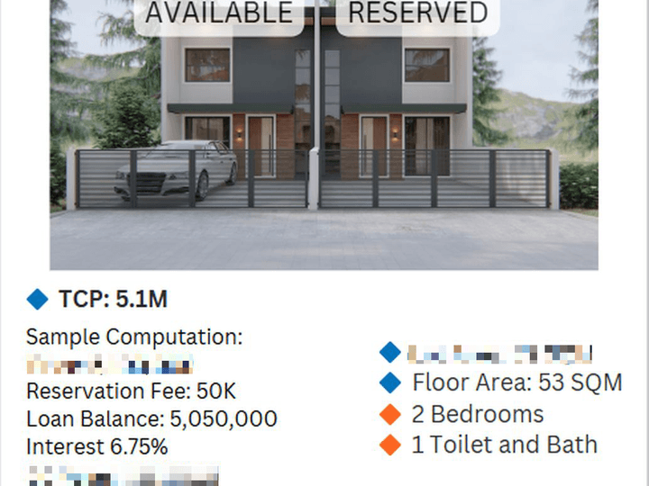 SAPPHIRE LOFT TYPE DUPLEX 2BR 72 SQM ANTIPOLO RIZAL