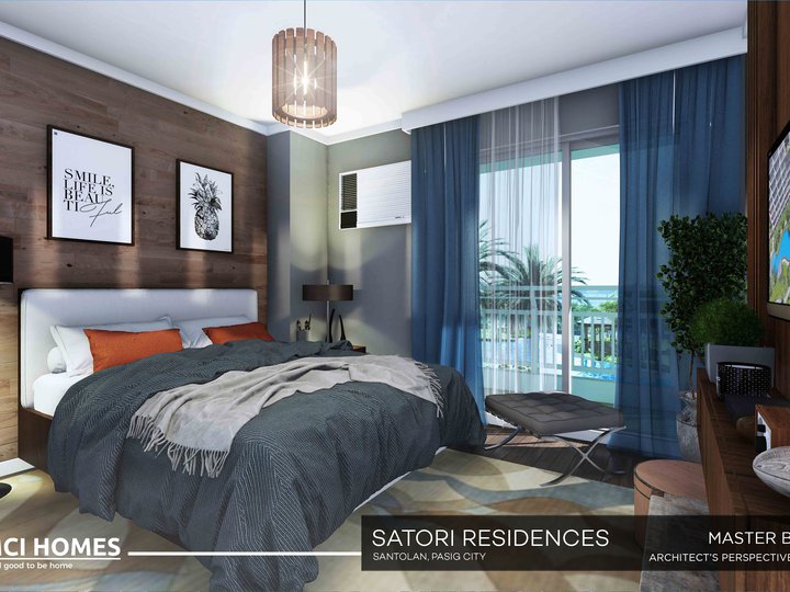Pre-selling 2BR 53sqm Satori Residences Condo in Santolan, Pasig