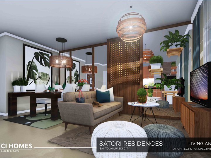 Pre selling 2BR 53sqm Satori Residences Condo in Santolan Pasig