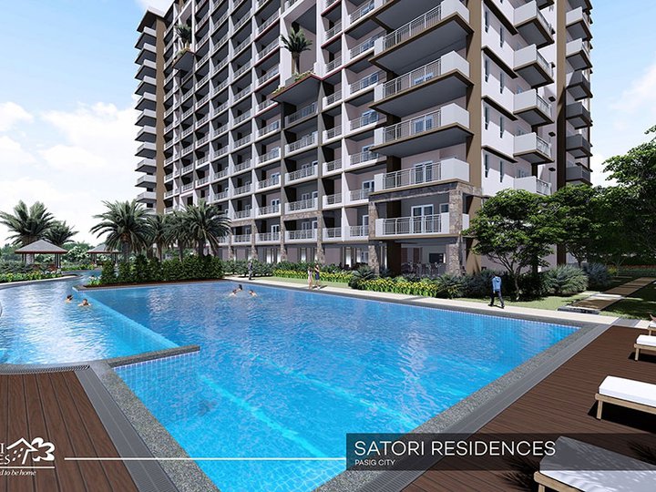 Affordable 2-Bedroom Condo Unit RFO at Satori Residences in Pasig City, near SM Megamall