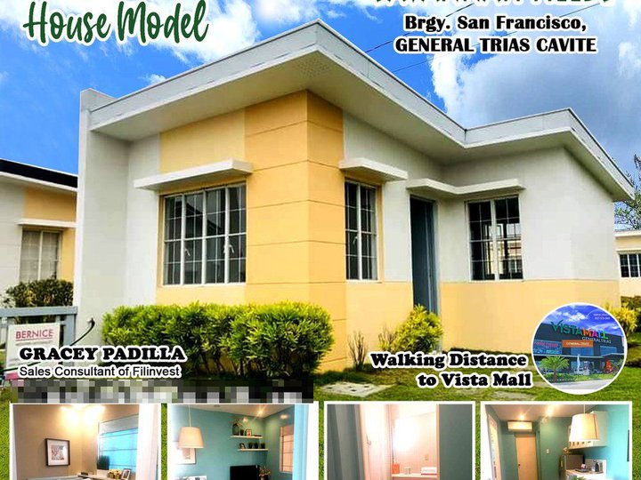 RFO! HOUSE AND LOT! WALKING DISTANCE TO VISTAMALL GENERAL TRIAS