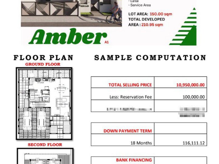 4 Beedroom House and Lot For Sale in PACIFIC PARKPLACE VILLAGE Dasma Cavite Governor Drive