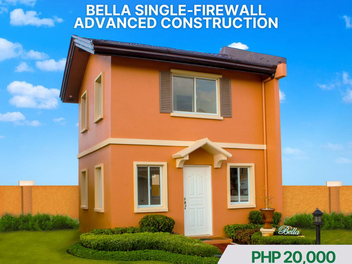 ADVANCED CONSTRUCTION BELLA SINGLE-FIREWALL IN CAMELLA BACOLOD SOUTH