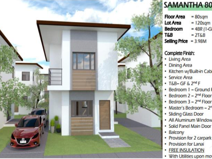 Affordable Ready for Occupancy House and Lot For Sale Biñan Laguna