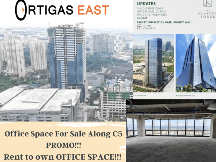 Glaston Office for Sale rent to own C5 Pasig Manila