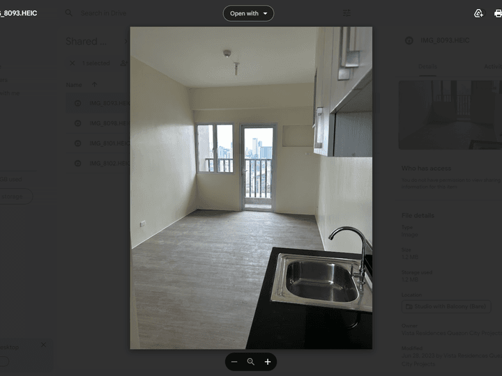 37.33 sqm Studio Condo For Sale in Manila Metro Manila