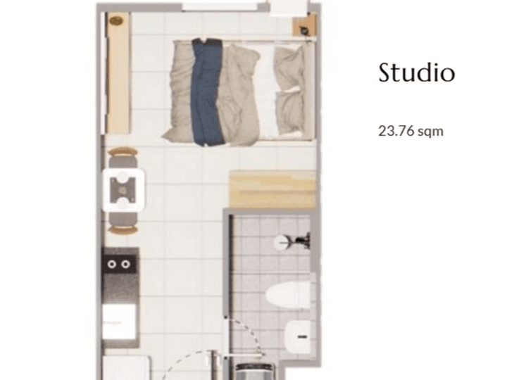 [W/ DISCOUNT PROMO] 23.76 sqm Studio Condo For Sale in Antipolo Rizal